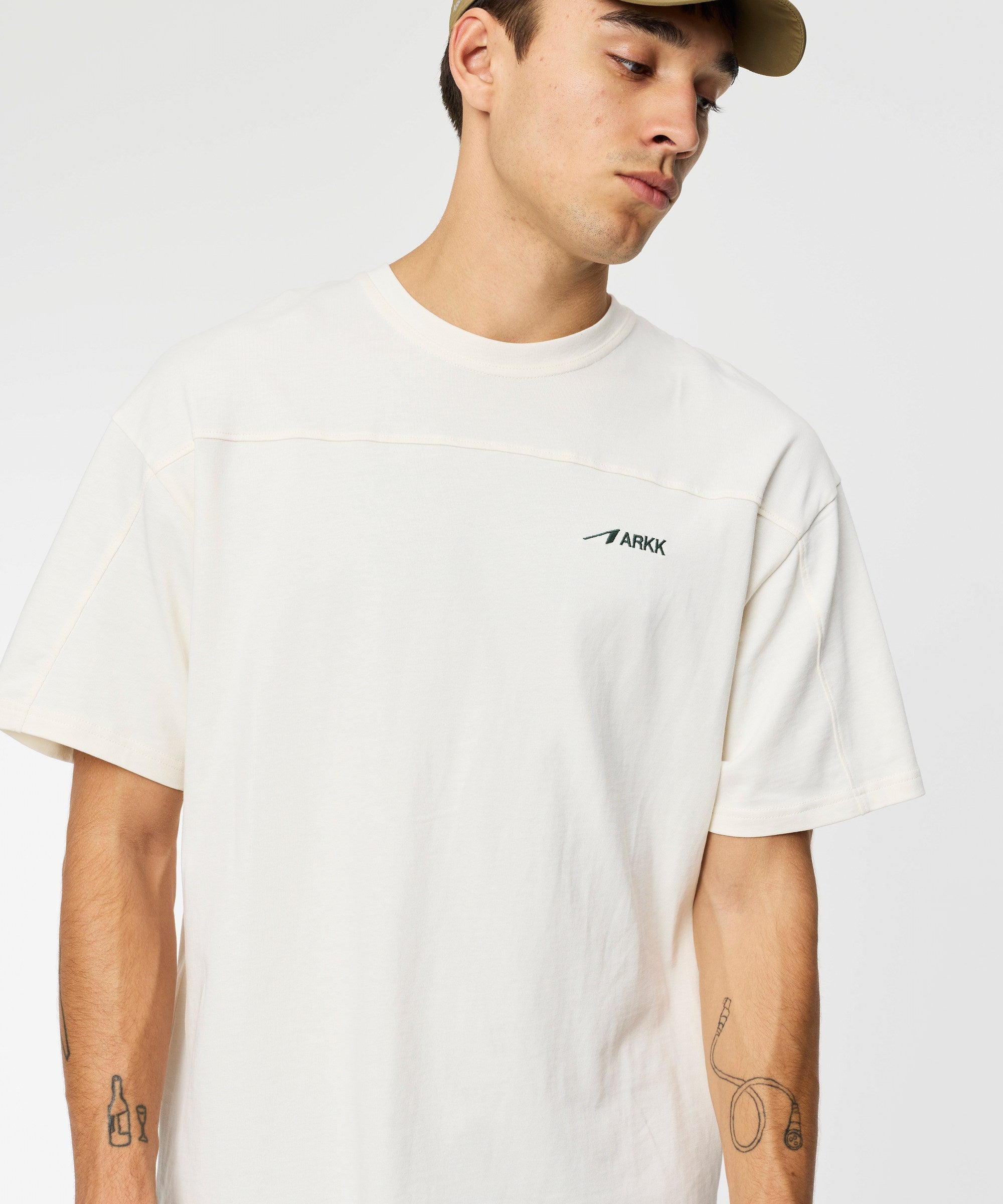 ARKK Apparel Heavy Tee | Warm White T-Shirt